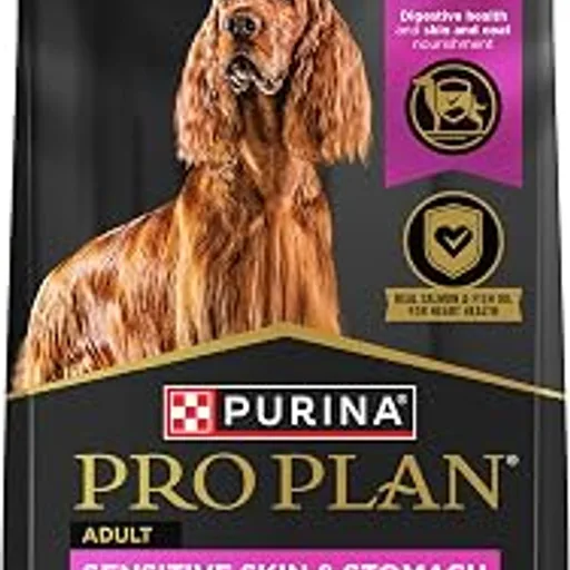 Purina Pro PlanSensitive Skin & Stomach Dry Dog Food, Salmon, 30 lb Bag