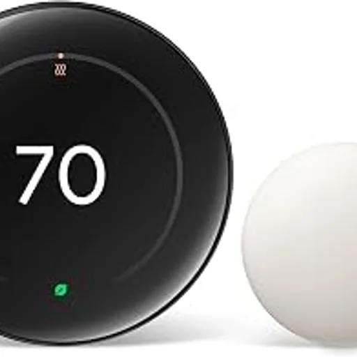 GoogleNest Learning Thermostat (4th gen) + Nest Temperature Sensor (2nd gen) - Obsidian