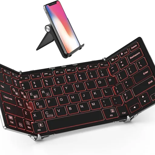 iClever BK05 Backlit Foldable Wireless Keyboard