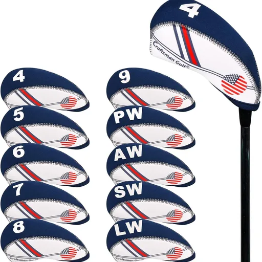 Craftsman Golf US Flag Neoprene Golf Club Head Cover