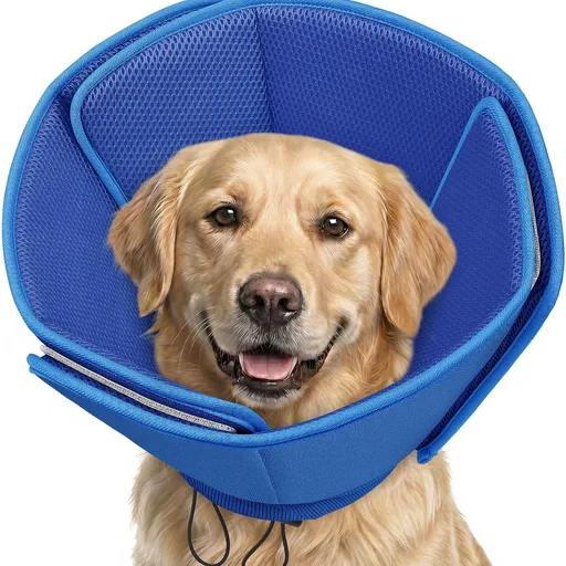 AOFITEE Soft Dog Cone, Adjustable Cone for Dogs After Surgery