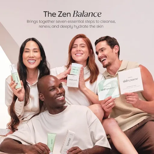 Zen Balance, Korean Skin Care Kit 6-Step, Complete skincare Routine