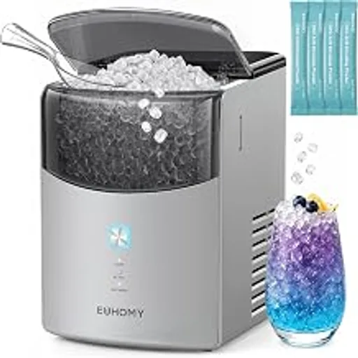 EUHOMY Countertop Nugget Ice Maker