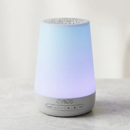 Momcozy Smart Baby Sound Machine with Night Light, White Noise Machine | Toddler Sleep Trainer 34 Soothing Sleep Sounds, Timer, App Remote Control, Egg Light, P
