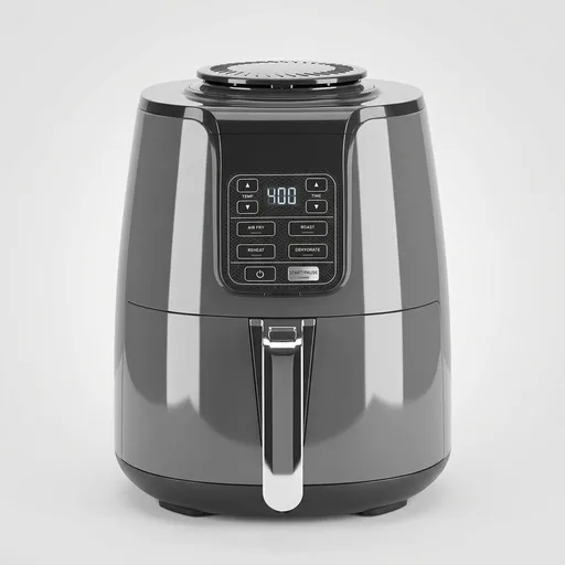 Ninja Air Fryer, 4 Qt Capacity, 4-in-1 Crisp, Roast, Reheat, and Dehydrate, Dishwasher Safe Parts, 105°F-400°F, 1550 Watt, Grey, AF101 | Crisps, roasts, reheats