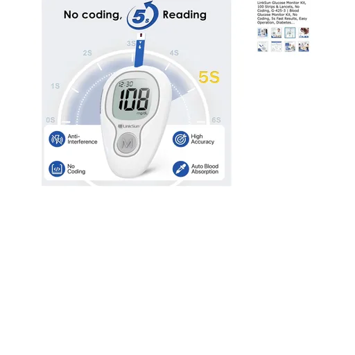 LinkSun blood glucose monitor kit