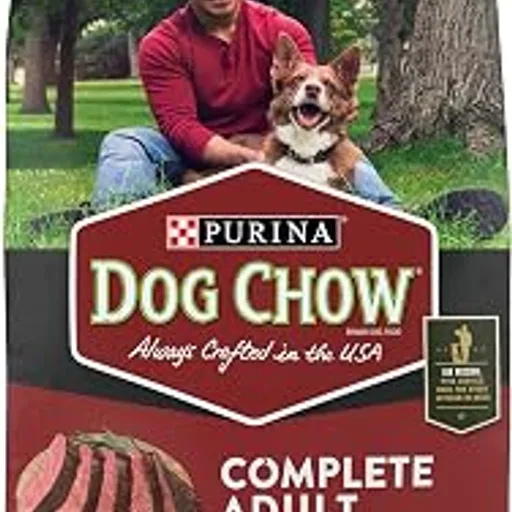 Dog ChowPurina Complete Adult Dry Dog Food Kibble Beef Flavor - 18.5 lb. Bag