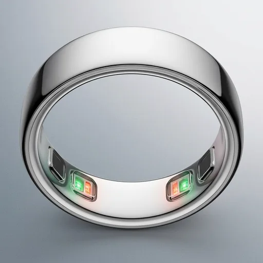 Oura Ring 5 - Silver - Size 8 - World’s Smallest Smart Ring - Sleep, Activity, Women’s Health, AI Advisor, 1 Week of Battery Life, Size Before You Buy, Android & iOS Compatible