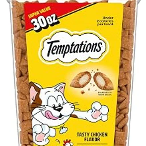 Temptations Classic Crunchy and Soft Cat Treats, Tasty Chicken