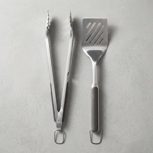 OXO Outdoor Grilling Turner and Tongs Set