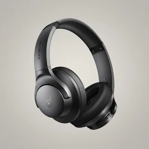 Soundcore by Anker Q20i Hybrid Active Noise Cancelling Headphones, Wireless Over-Ear Bluetooth, 40H Long ANC Playtime, Hi-Res Audio, Big Bass, Customize via an App, Transparency Mode (Black)