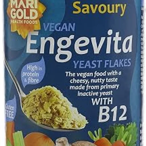 Engevita Yeast Flakes With Vitamin B12 125g (2 Pack)