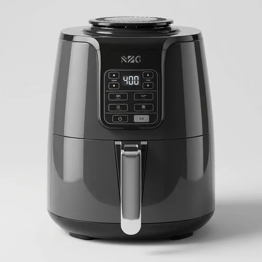 Ninja Air Fryer, 4 QT Capacity, 4 in 1 Roast, Crisp, Reheats and Dehydrates, Dishwasher Safe Parts, 105 F to 400 F, 1550 Watt, Grey, 1 Count
