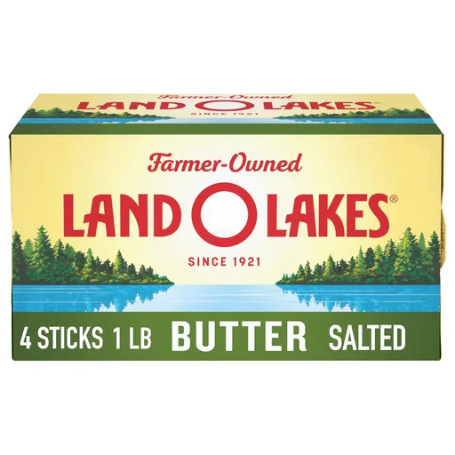 Land O Lakes Salted Butter, 4 sticks, 1 lb pack