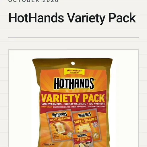 HotHands Variety Pack - America's Favorite Warmer