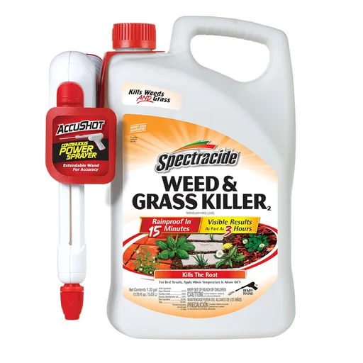 Spectracide Weed & Grass Killer with AccuShot Power Sprayer, 1.33 Gal