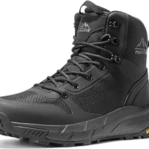 NORTIV 8 Men's Military Tactical Boot Zipper Lightweight