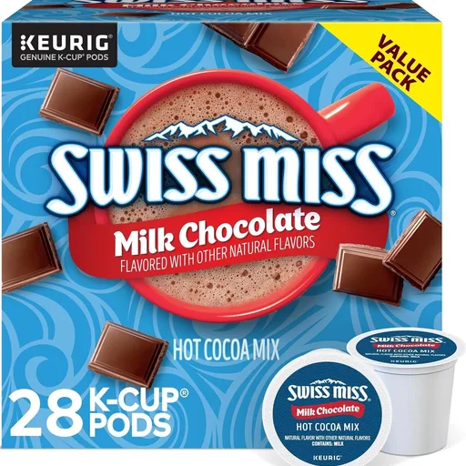 Swiss Miss Milk Chocolate Hot Cocoa K-Cup Pods