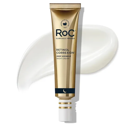 RoC Retinol Correxion Deep Wrinkle Night Cream, 1.0 oz with mineral complex