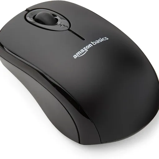 Amazon Basics Wireless Optical Computer Mouse