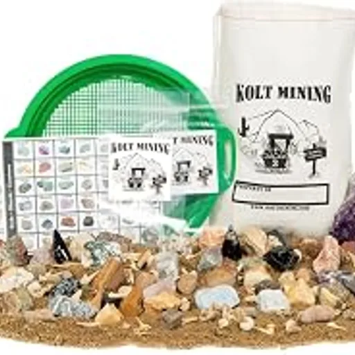 Adult Geology Kit: Rocks, Minerals, Fossils, Crystals & Shark Teeth