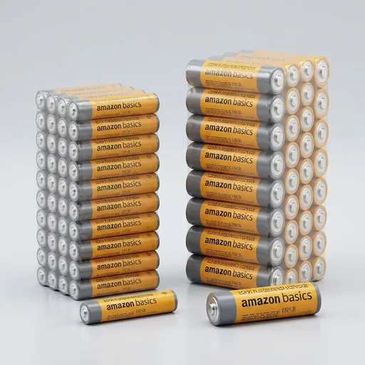 Amazon Basics AA & AAA Alkaline Batteries