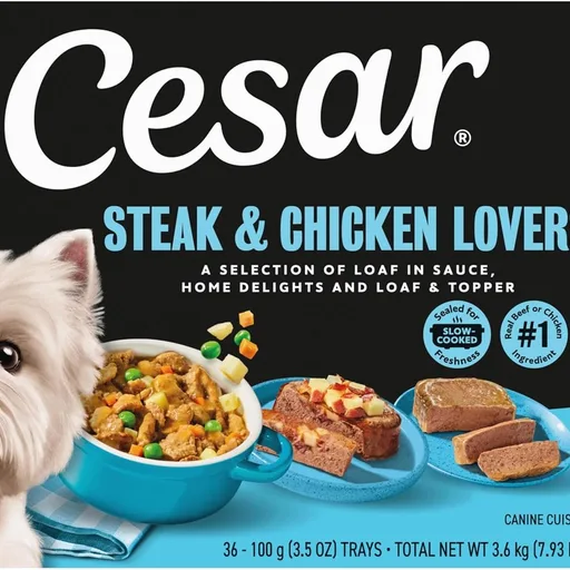 Cesar Steak & Chicken Lovers Variety Pack