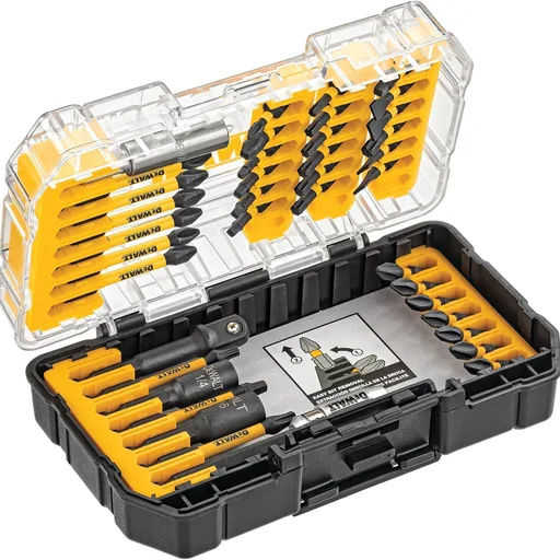 DEWALT Screwdriver Bit Set, 40 Pcs. Impact Ready, FlexTorq Impact Driver Bit Set with Storage Case (DWA2T40IR)