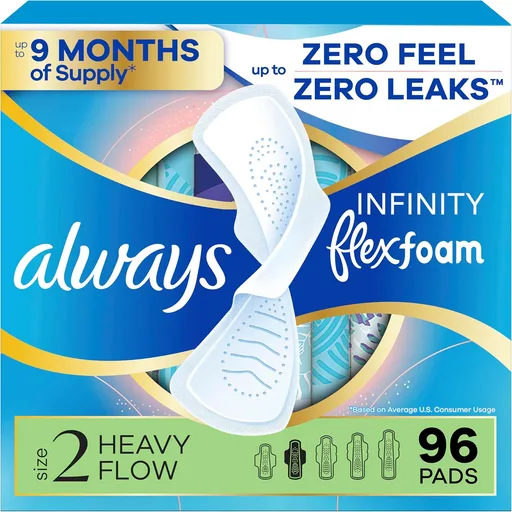 Always Infinity Flexfoam Pads with Wings