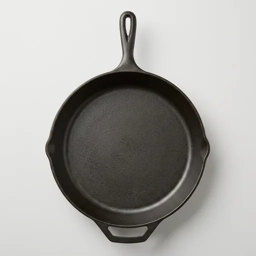 Lodge Seasoned Cast Iron Skillet 12 Inches - PFAS-Free, Non-Toxic Cookware - Use with an Oven, Stove, Grill, or Campfire - Naturally Non-Stick & Oven Safe