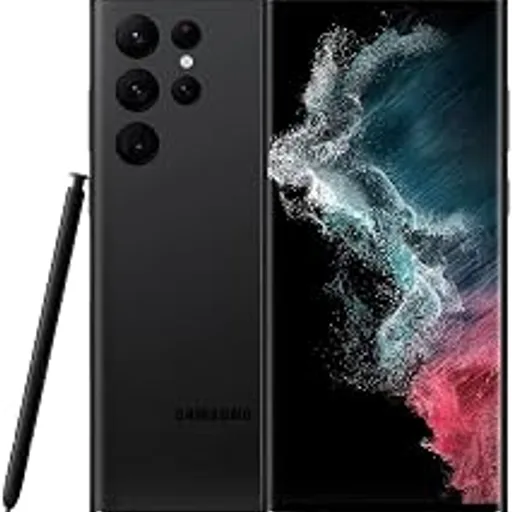Amazon RenewedGalaxy S22 Ultra 5G, US Version, 128GB, Black - Unlocked (Renewed)