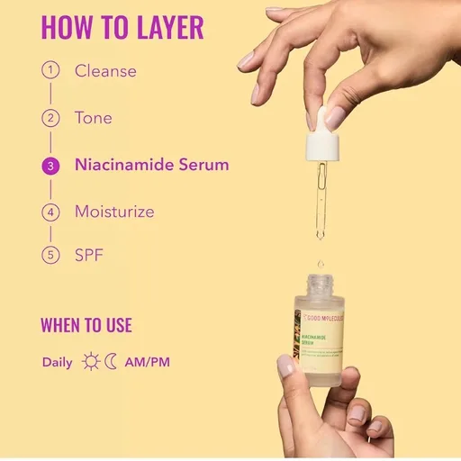 Good Molecules Niacinamide Serum 10%, Pore & Texture Serum, 1 fl oz