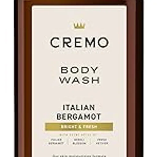CremoBody Wash for Men, Italian Bergamot, 32 Fl Oz | Rich-lathering mens body wash, Moisturizing shower gel, Italian bergamot fragrance, Notes of neroli blossom