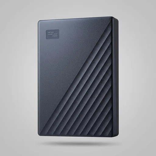 WD 6TB My Passport Ultra Blue, Portable External Hard Drive, Backup Software with Defense Against ransomware, and Password Protection, USB-C and USB 3.1 - WDBEJA0060BBL-WESN