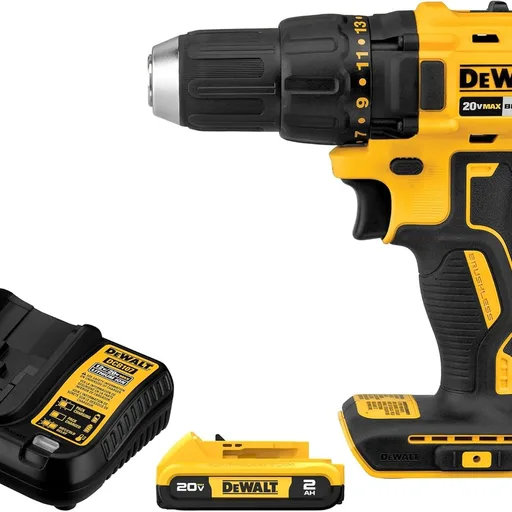 DEWALT 20V MAX Cordless Drill Driver Set with Battery, Charger (DCD777D1)