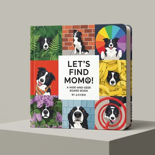 Let's Find Momo!: A Hide-and-Seek Board Book