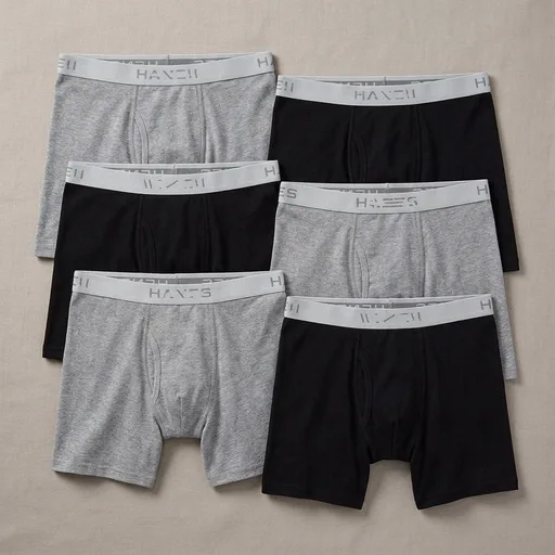Hanes mens Underwear Boxer Briefs Pack, Cool & Breathable Cotton Moisture-wicking Underwear for Men, No Ride Up
