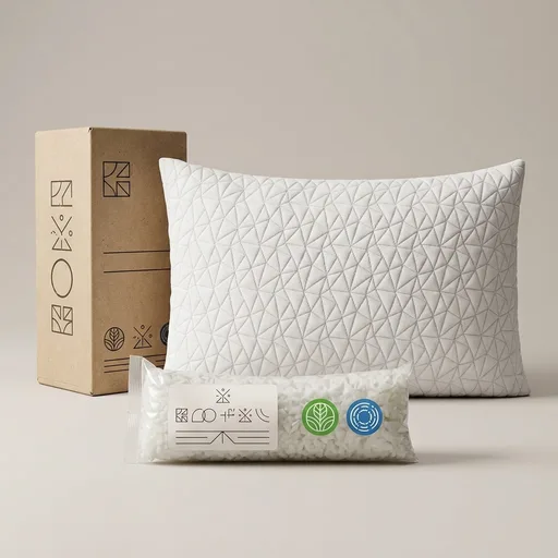 Coop Home Goods Original Adjustable Pillow, Queen Size Bed Pillows for Sleeping, Cross Cut Memory Foam Pillows - Medium Firm Back, Stomach and Side Sleeper Pillow, CertiPUR-US/GREENGUARD Gold