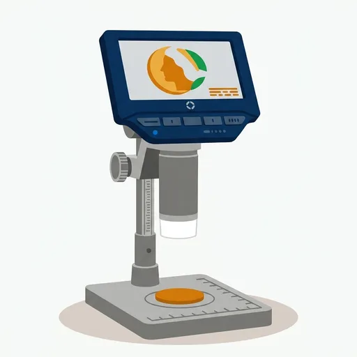 TOMLOV DM4W Microscope with Weighing Scale