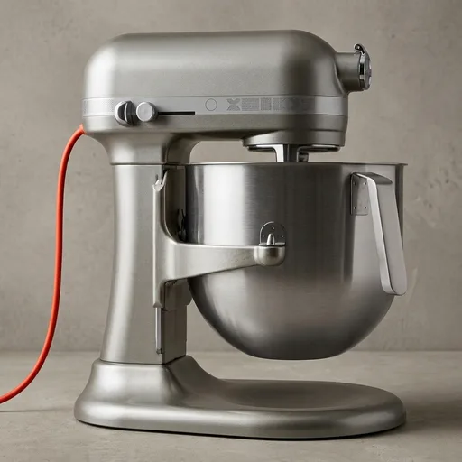 KitchenAid KSM8990CU 8-Quart Commercial Countertop Mixer, 10-Speed, Gear-Driven, Contour Silver