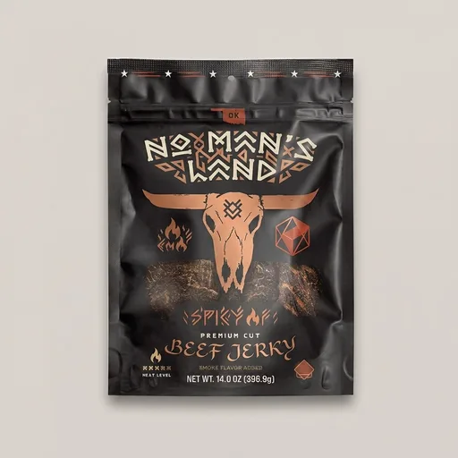 No Mans Land Premium Beef Jerky