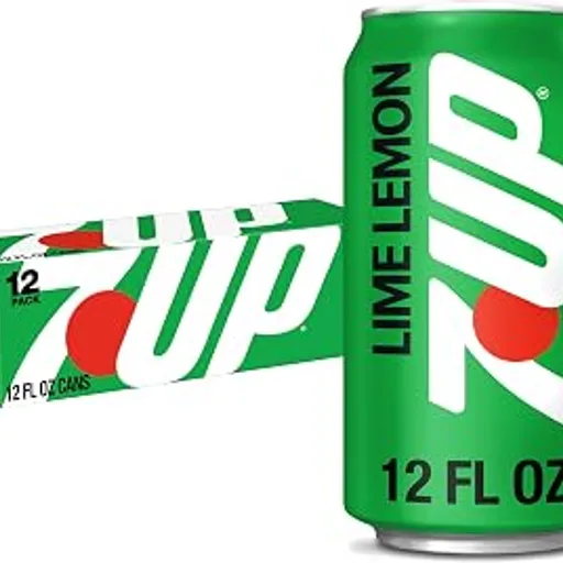 7UP Lemon Lime Soda, 12 fl oz cans, 12 pack