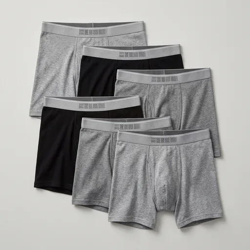 Hanes mens Underwear Boxer Briefs Pack, Cool & Breathable Cotton Moisture-wicking Underwear for Men, No Ride Up
