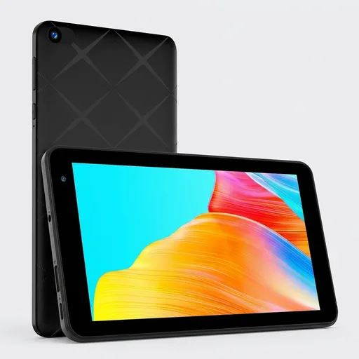 VASOUN 7 inch Tablet Android 15, 8GB（3GB+5GB Expand） RAM 32GB ROM 512GB Expand, 5-Core Processor, Ultra-Portable, 5G WiFi 6, Dual Camera, Kids & Travel Tablet PC (Black)