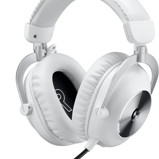 Logitech G PRO X 2 Lightspeed Wireless Gaming Headset, Detachable Boom Mic, 50mm Graphene Drivers, DTS:X Headphone 2.0—7.1 Surround, Bluetooth/USB/3.5mm Aux, for PC, PS5, PS4, Nintendo Switch - White