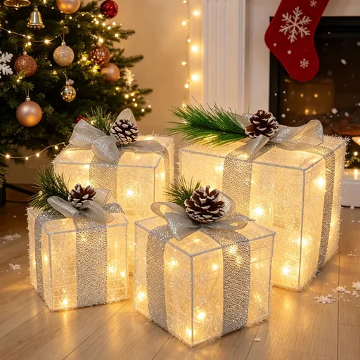 Hourleey Lighted Gift Boxes