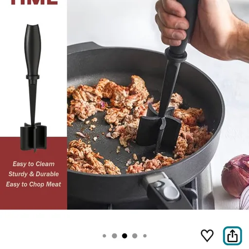 PGYARD Meat Chopper Hamburger Grinder, Kitchen Smasher for Ground Beef