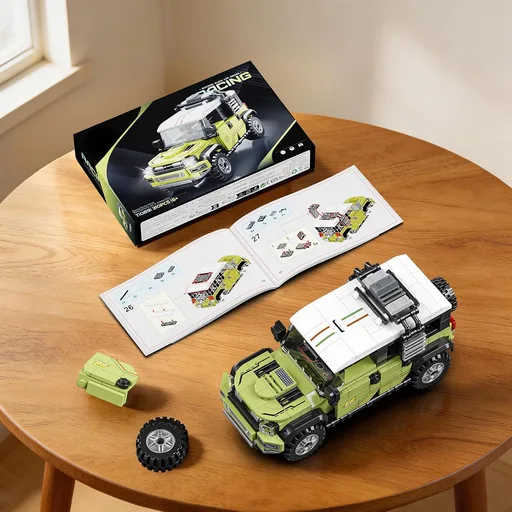 Off-Road Sport Car Building Set, Vehicle Model Kit