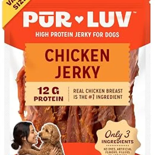 Pur Luv Chicken Jerky Dog Treats