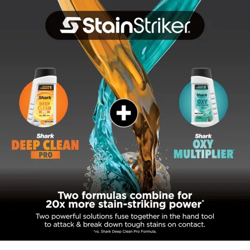 Shark StainStriker Portable Spot & Stain Cleaner, 2 Tools, PX221BRN